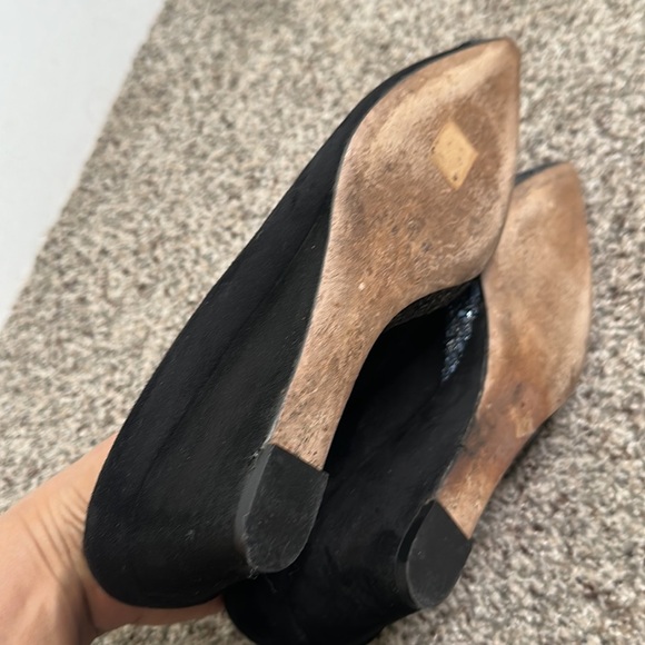 VIAJIYU  black wedges size 9 - Picture 9 of 9